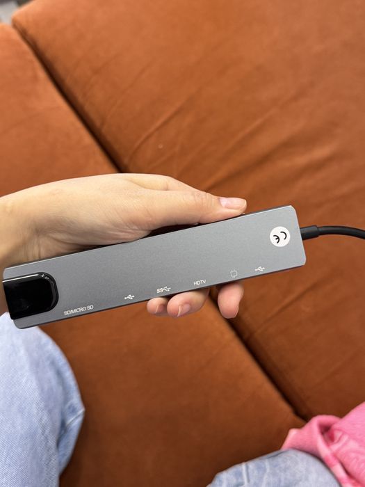 USB hub разветвитель Переходник Type-C для макбука