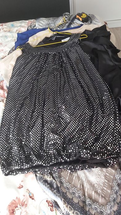 Bluză sexy elegantă cu paiete argintii