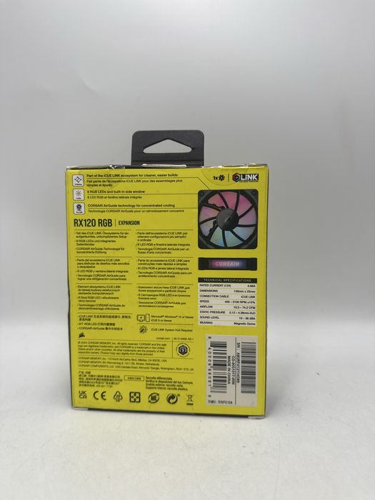 Corsair iCUE LINK RX120 RGB X1 Sigilat G2