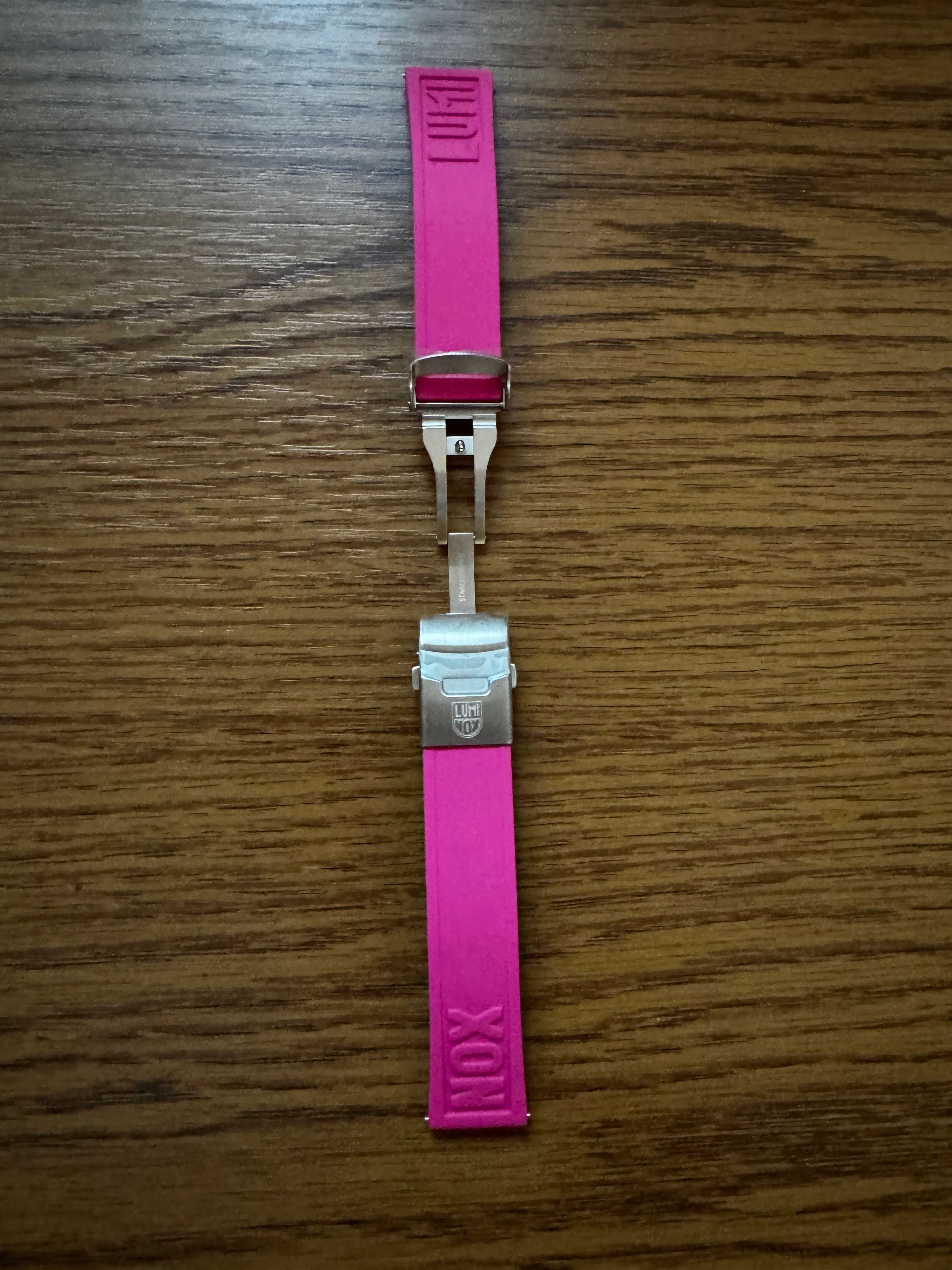 VAND Curea originala ceas LUMINOX 22mm