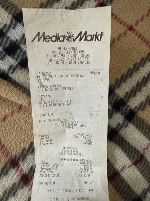 Преносима тонколона JBL Extreme 4