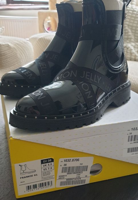 Ghete Chelsea Lemon Jelly negru