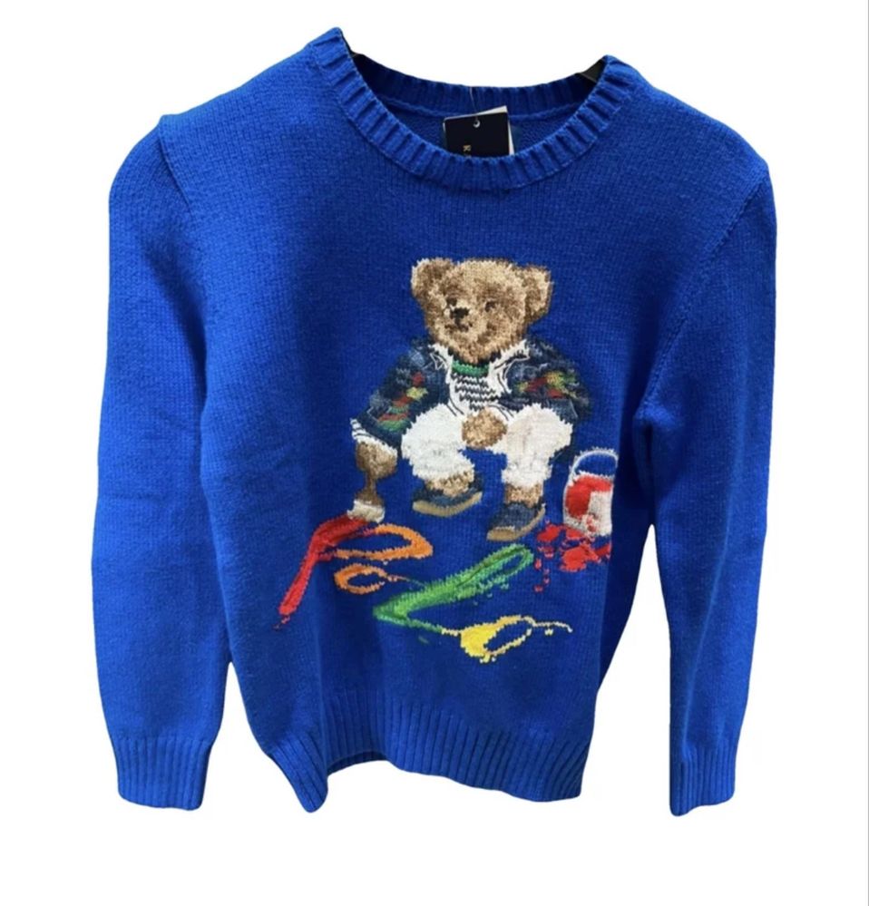 Оригинален пуловер Polo Ralph Lauren Bear XS