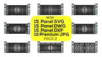 15 Modele Vectoriale + Poze prezentare JPG / Fisiere DXF/DWG/SVG