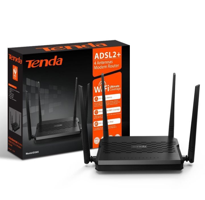 Wifi Tenda D305 4 Antenna