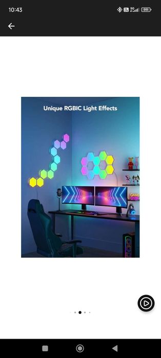 Panouri led Govee Glide Hexa Pro