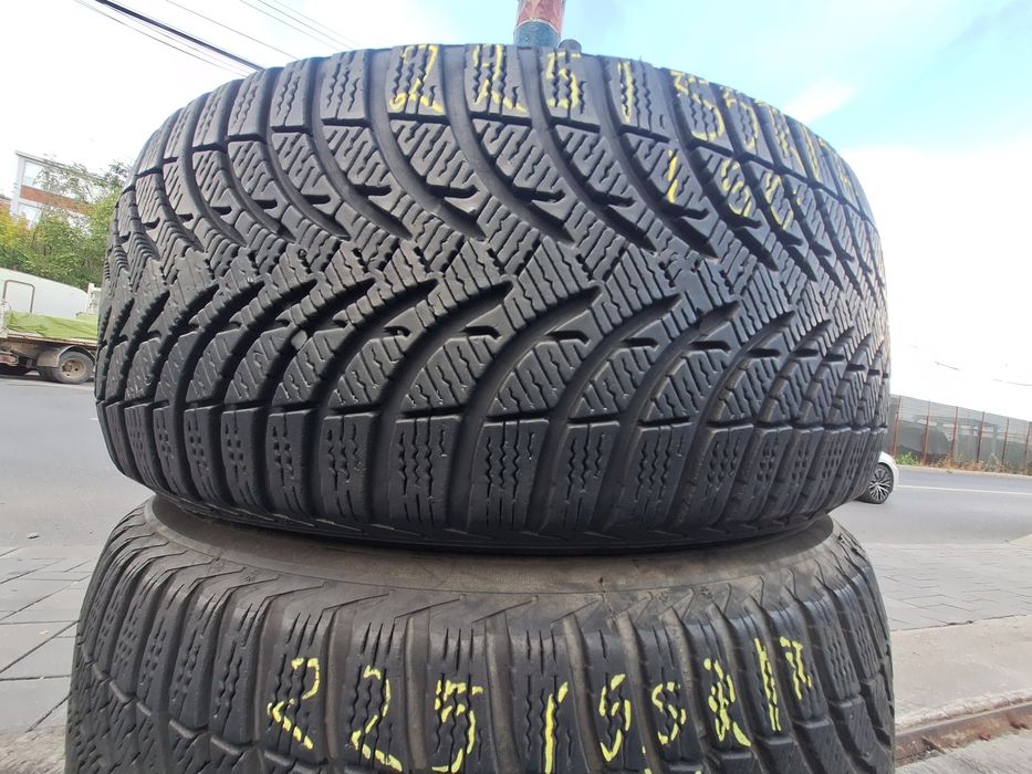 4 anvelope iarna 225/55r17 Michelin Montaj Gratuit