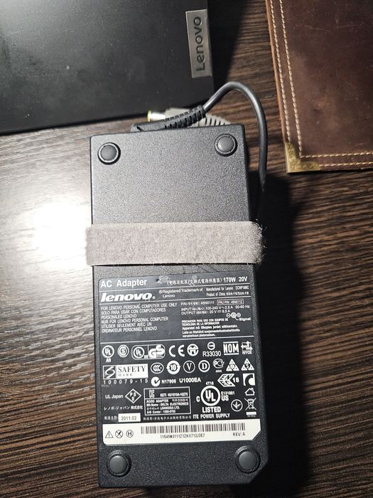 170W lenovo зарядно (кръгла букса)