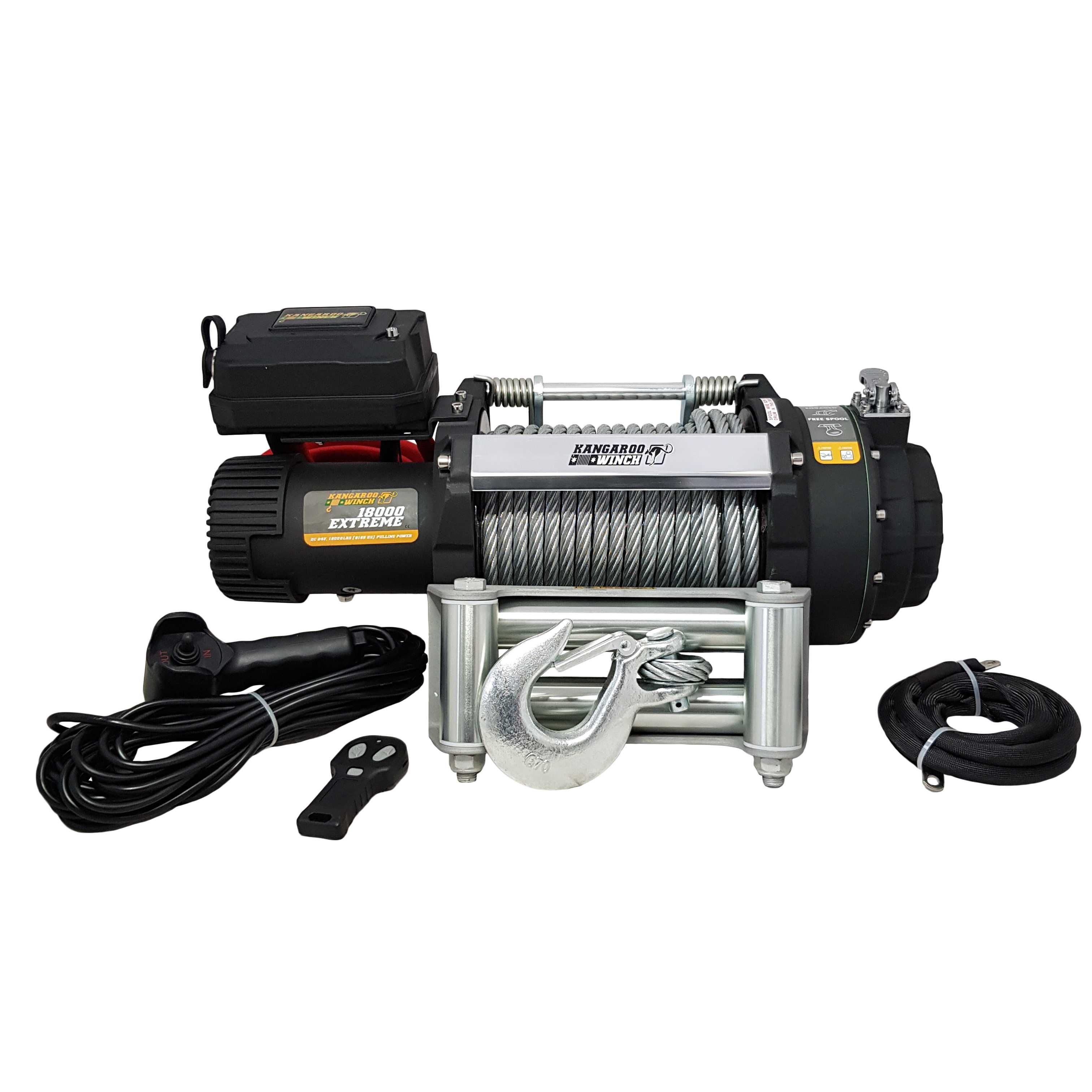 Лебедка за пътна помощ К18000EXTREME PRO lb Powerwinch - 8182 kg