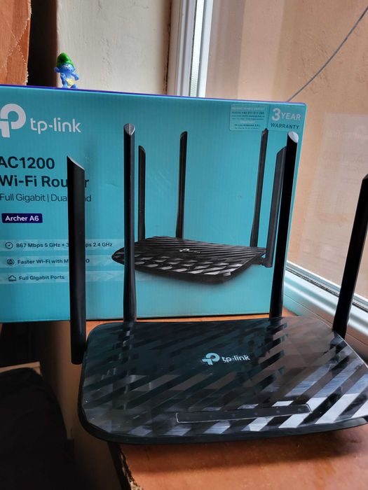 Router TP-Link Archer A6 V2 AC1200