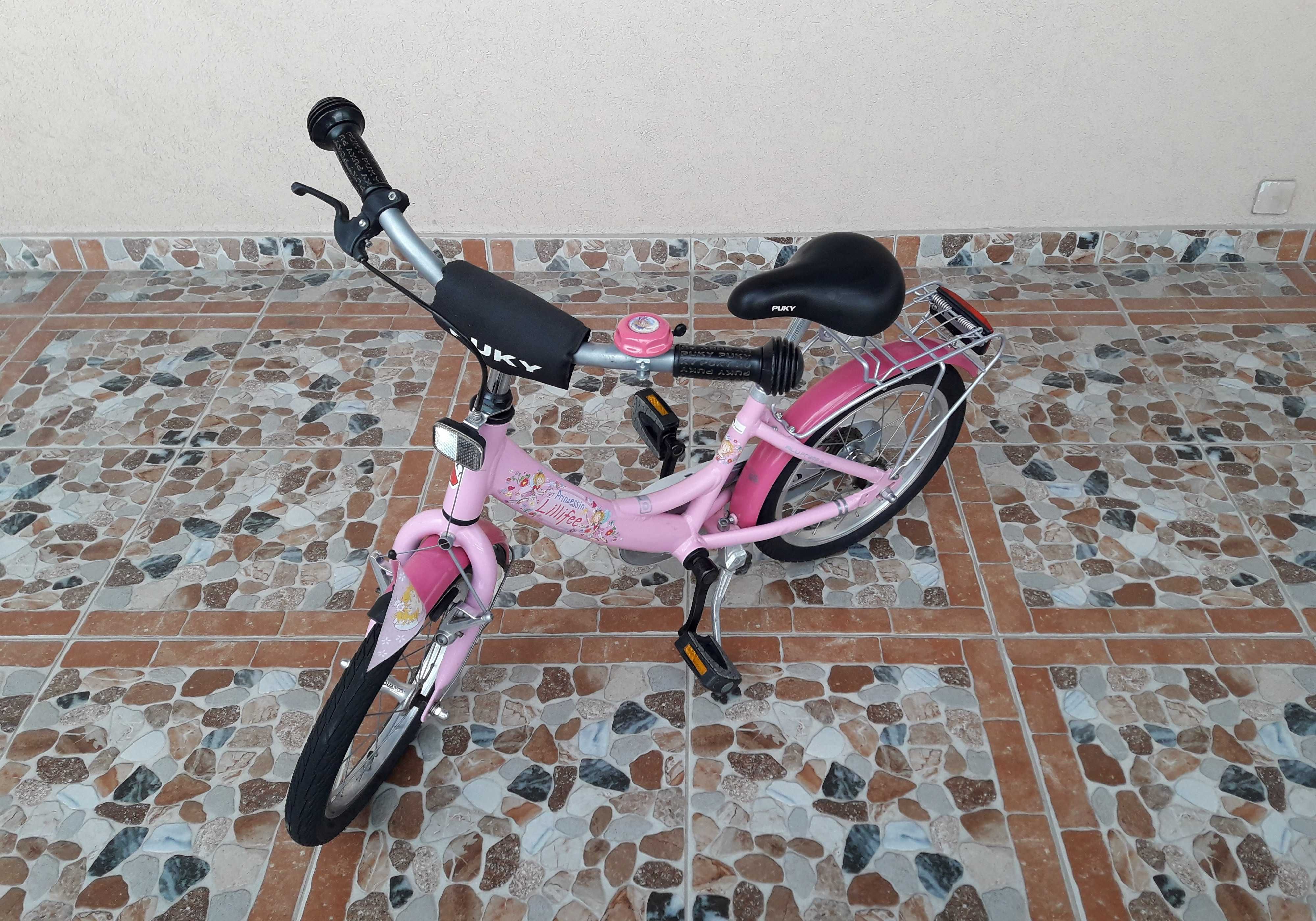 Bicicletă copii 16’ PUKY ZL 16-1 ALUMINIU Prinzessin Lillifee – Roz