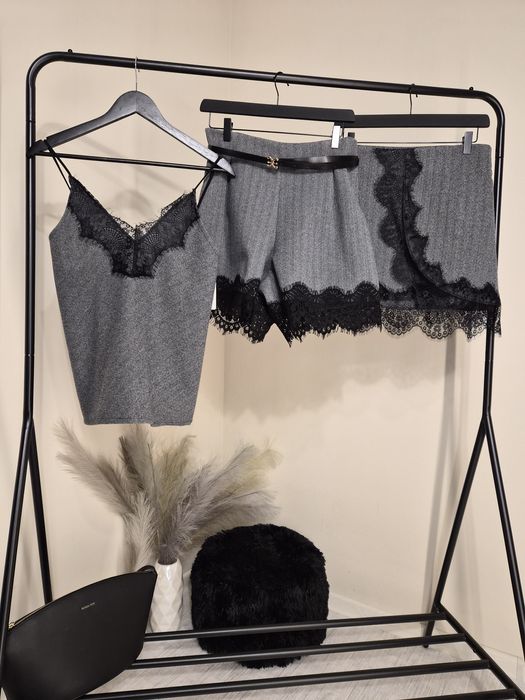 Комплект вълна с дантела LBD