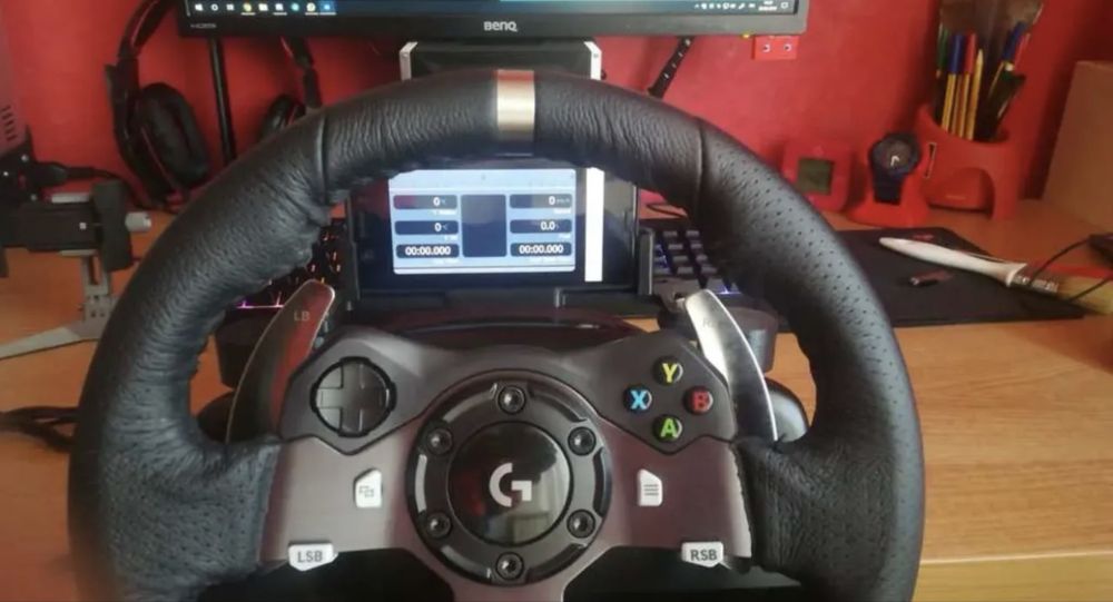 Модулна стойка за телефон за Logitech G29/G920