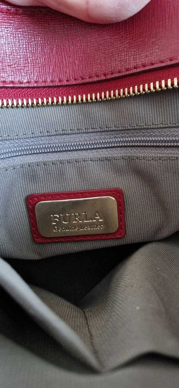 Чанта Furla burgundy