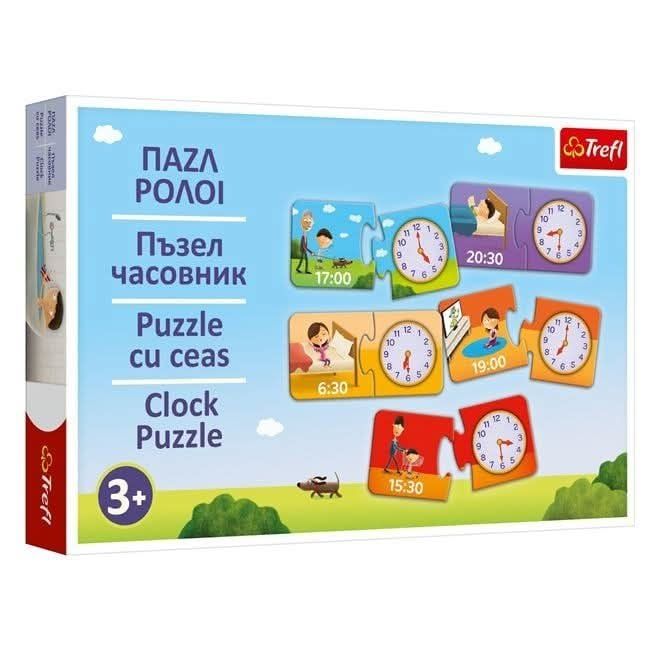 Puzzle cu ceas  un joc educational