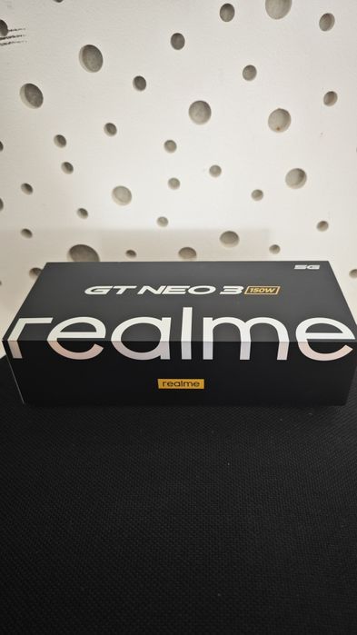 Realmi GT NEO 3 12/256GB 150W със зарядно и кабел!