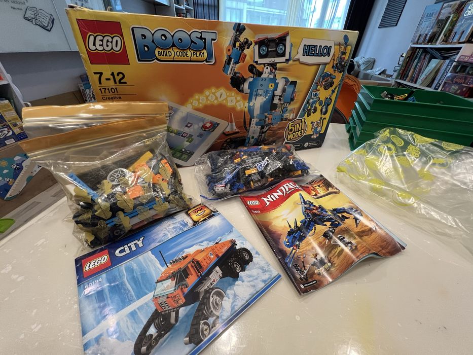 Lego Boost + LEGO NINJAGO[70652]+LEGO CITY(60194)