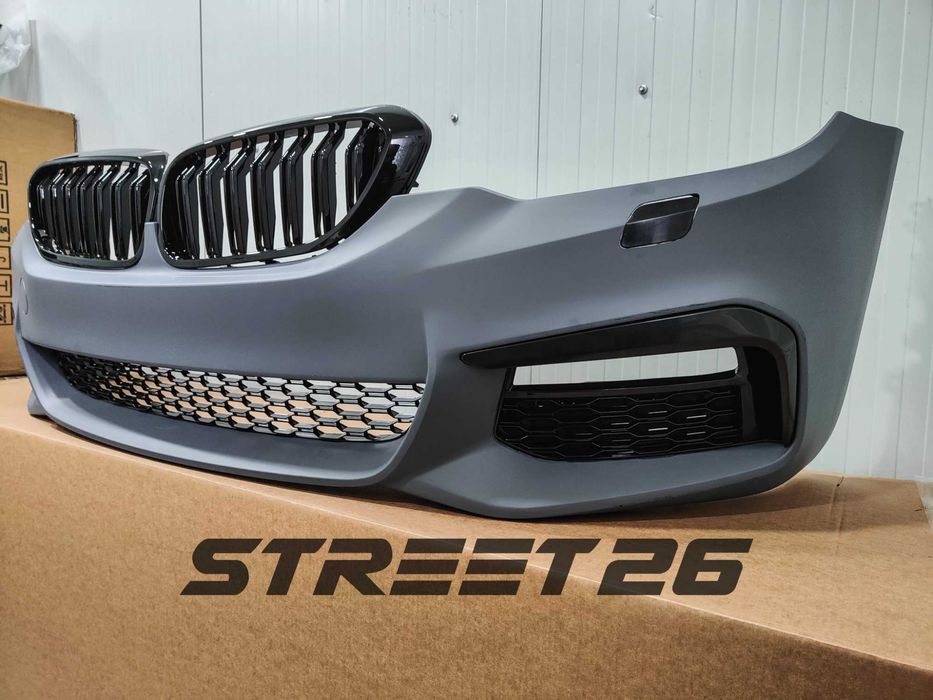 Bara Fata Pachet M BMW Seria 5 G30 G31 (2017-20) cu Grile Duble