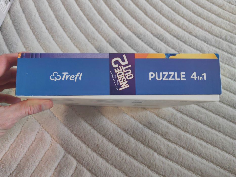 Puzzle Trefl 4 in 1 - Disney Inside out 2, O lume plina de emotii