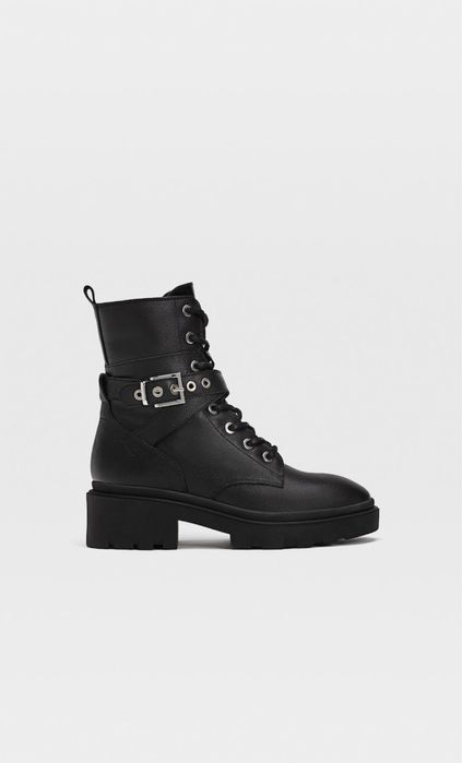 Ghete Stradivarius piele naturala