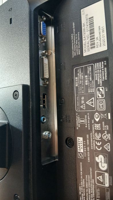 Монитор NEC MultiSync EA 193 mi. Рабочий