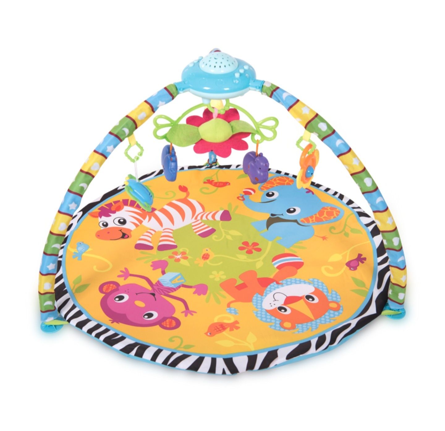 Saltea de activitate, Proiector Play Gym, 83x83 cm