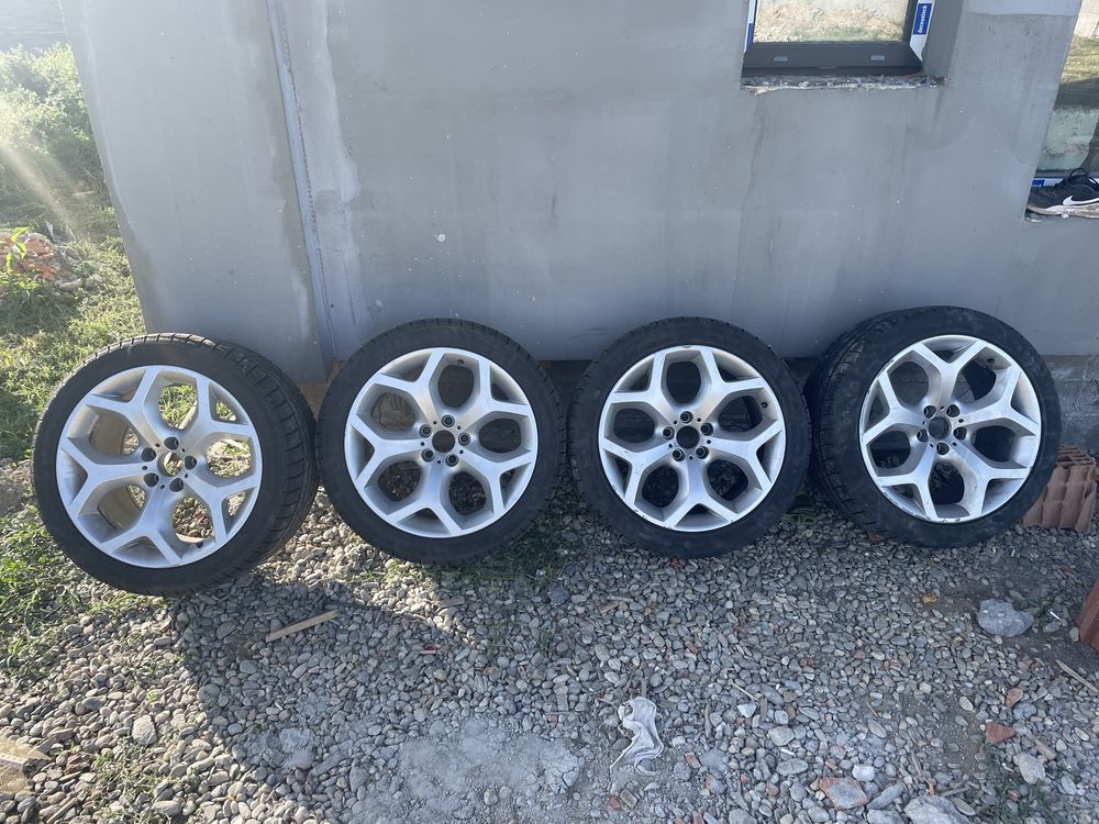 Jante Bmw Y 5x120 X5 X6 e70 e71 anvelope m+s 275/40r20/315/35r20