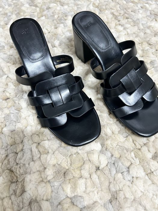 Papuci H&M, negri.