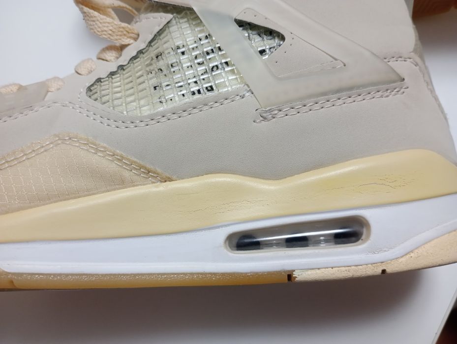 Jordan air retro 4 off white