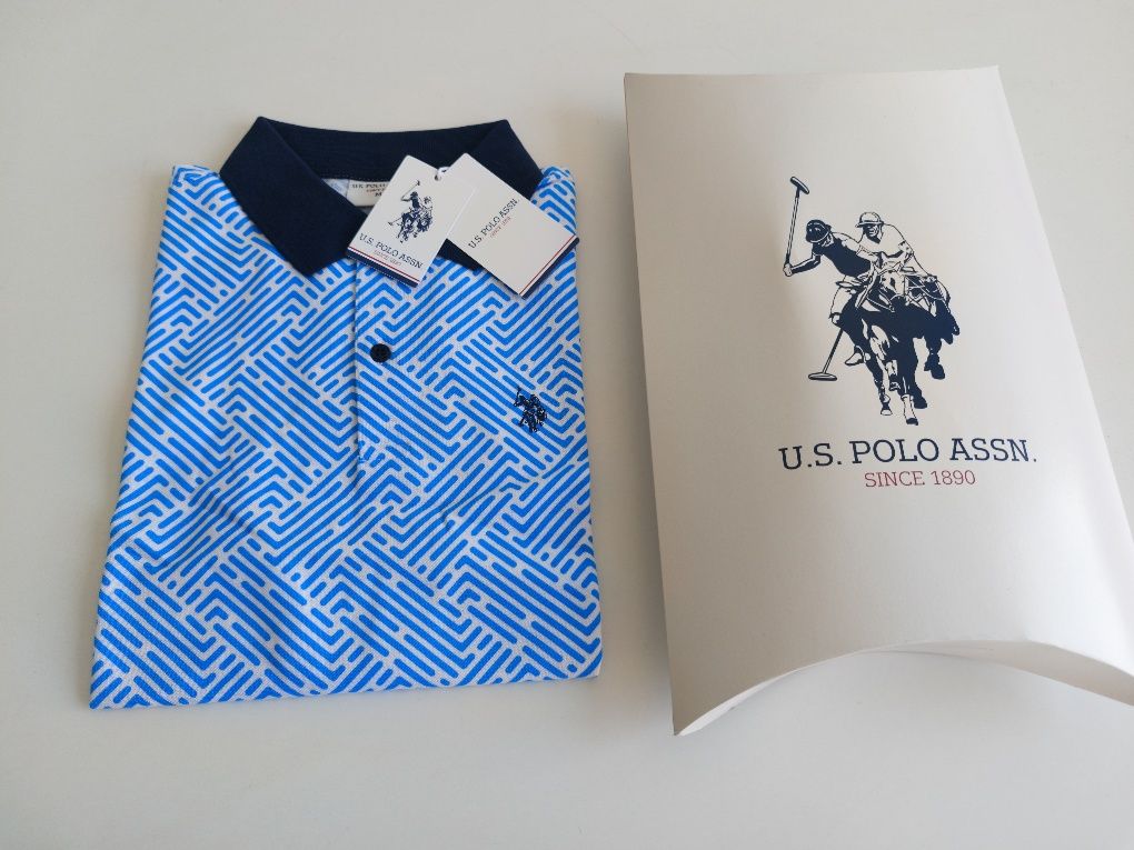 U.S. Polo Assn.L,XL.Оригинални мъжки тениски