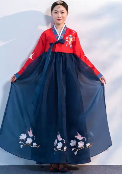 Ханбок корейский женский костюм