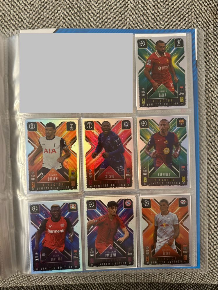 Cartonase Topps Match Attax Extra Uefa Champions League 2024/2025