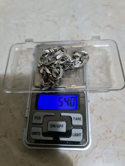 Lant argint masiv 925 italy,model gros cuban,stare perfecta,nou