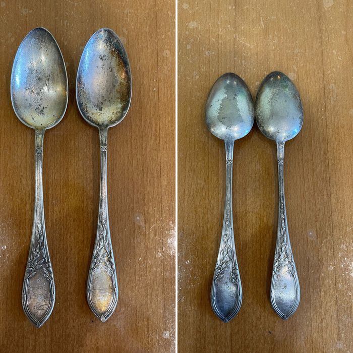 Мельхиоровые столовые приборы