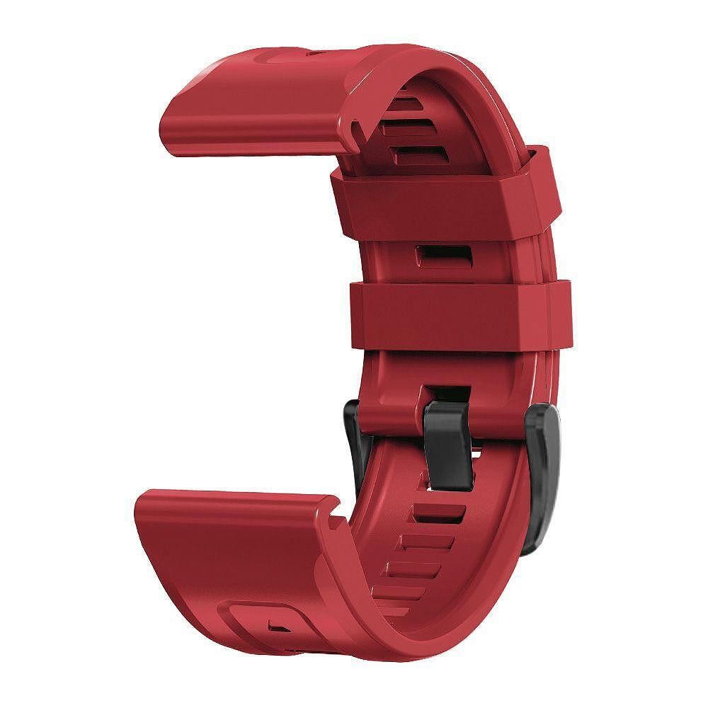 Каишка garmin fenix 3 / 5x / 3hr / 5x plus / 6x / 6x pro / 7x red