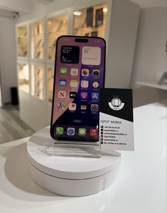  iPhone 15 PRO MAX 256GB ‼️Garantie 12 luni + cadou