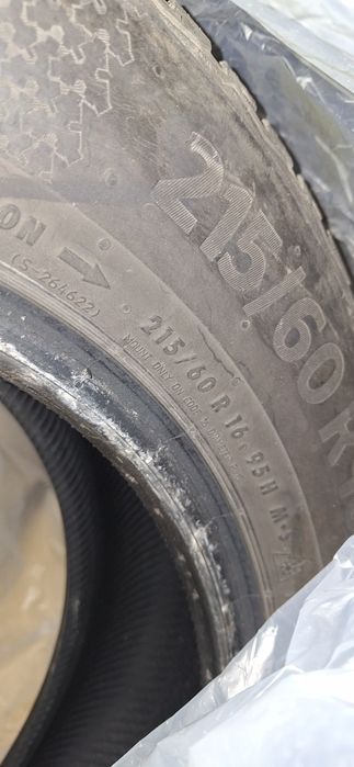 Зимни гуми 215 60 16 Континентал Continental