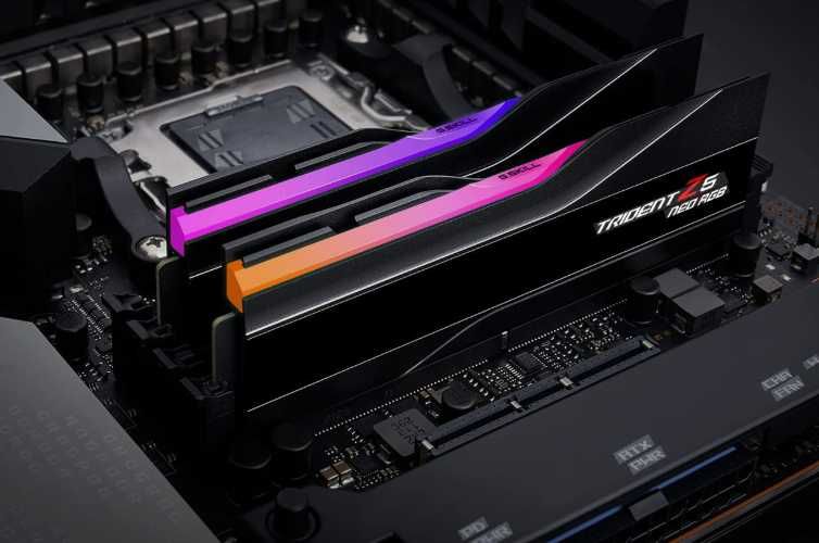 Рам памет DDR5 G.SKILL Trident Z5 Neo RGBEXPO DDR5-6000 64GB K2 CL32