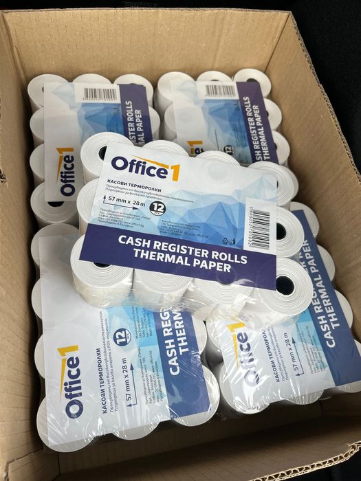 Касови терморолки 57мм - 28м