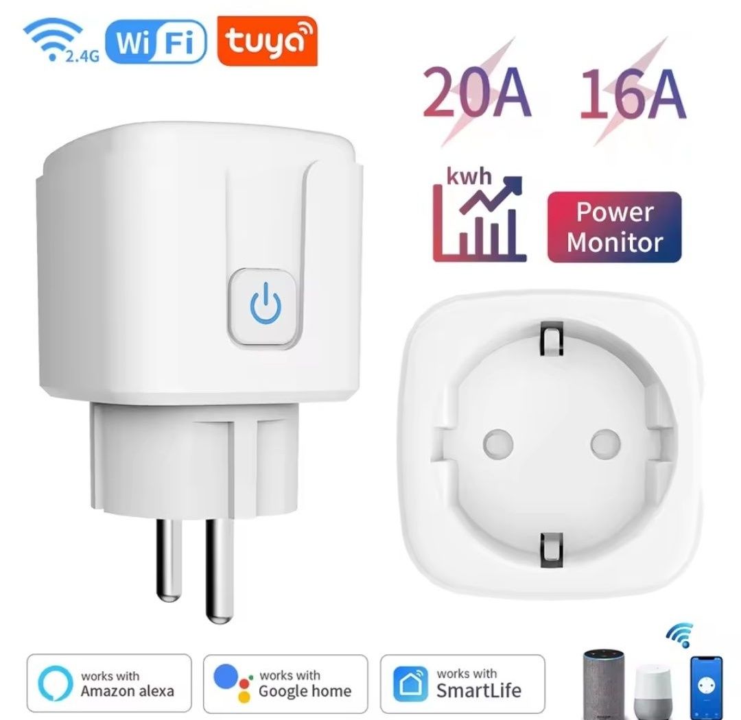 Priză Wifi , Priza Programabilă cu rapoarte consum și acces WIFi