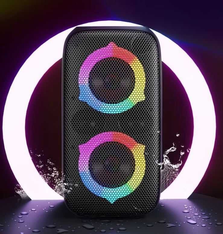 Караоке колонка с двумя микрофонами Micmagic S18