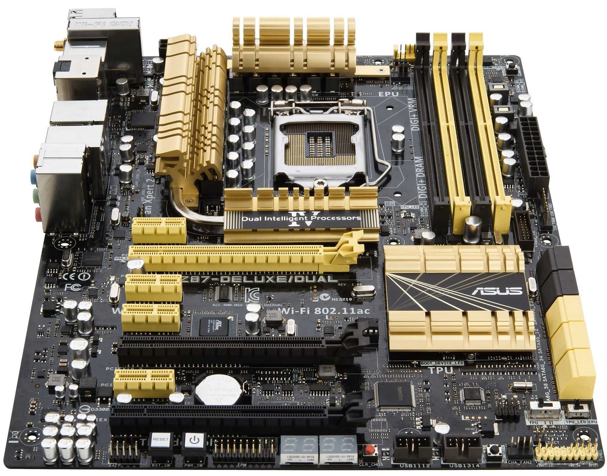 Дъно Дънна платка ASUS Z87-DELUXE 1150 DDR3 OVERCLOCK