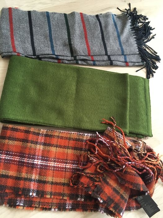 Шапка-Лот от зимни шалове-h&m+ страхотни блузи-Бенетон