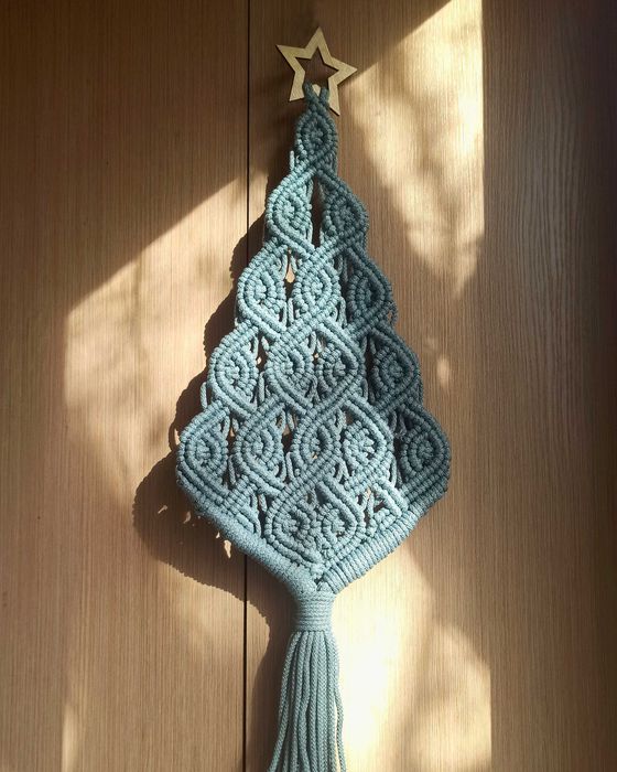 Новогодняя елка на стену