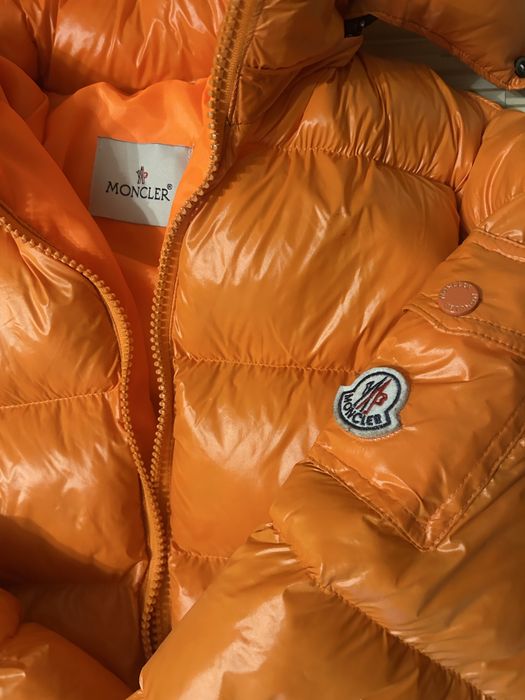 Geaca Moncl.er portocalie premium orange (nu rick owens amiri balenci)