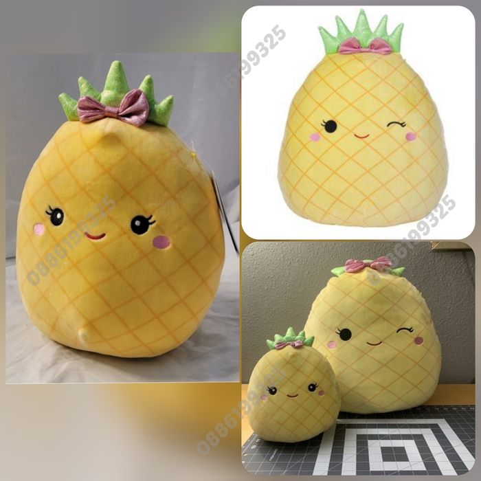 Голяма плюшена играчка Скуиши Възглавница Пуф Спайдърмен, Коте, Бухал