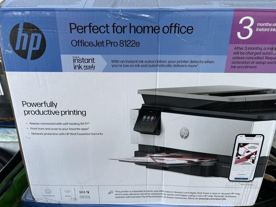 Imprimantă HP OfficeJet Pro 8122e All-in-One