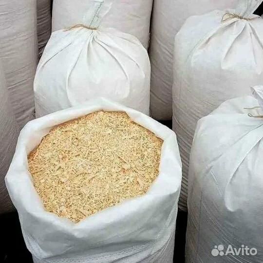 Опилки из местного леса