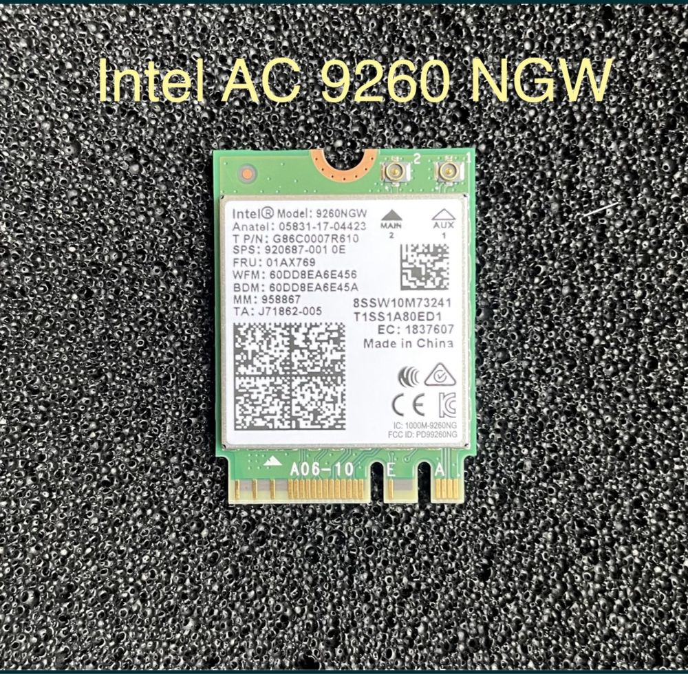 Intel-AX200/AX201/AC9560/AC9260