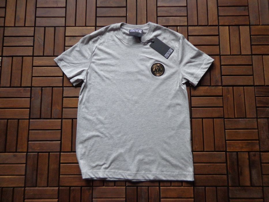 Мъжка тениска Versace Jeans Couture V Emblem logo cotton T-shirt